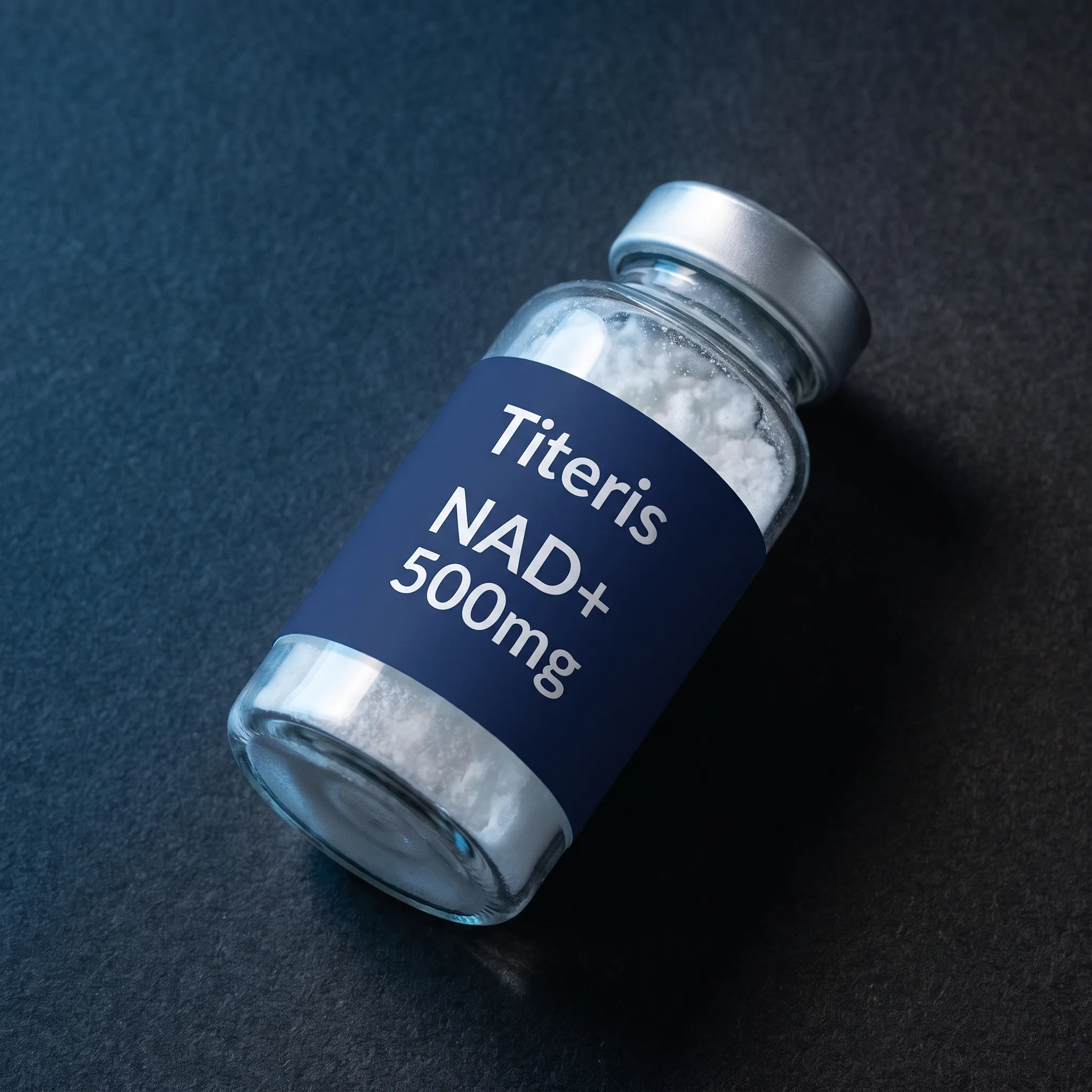 NAD+ research compound vial