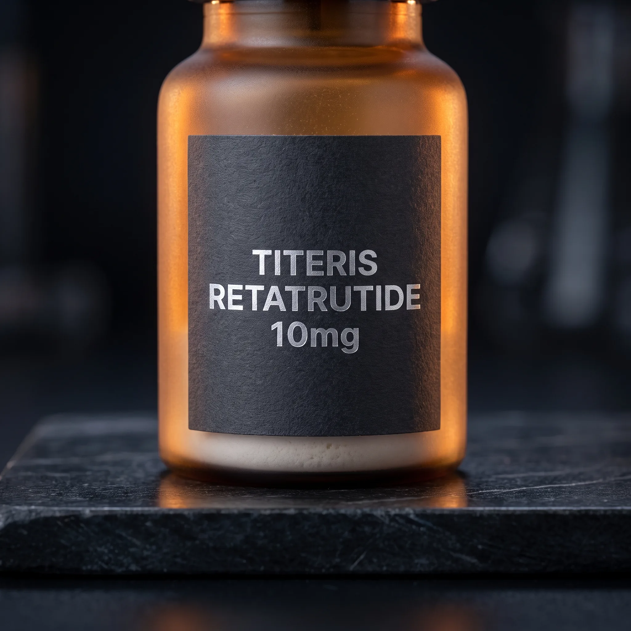 Retatrutide research peptide vial