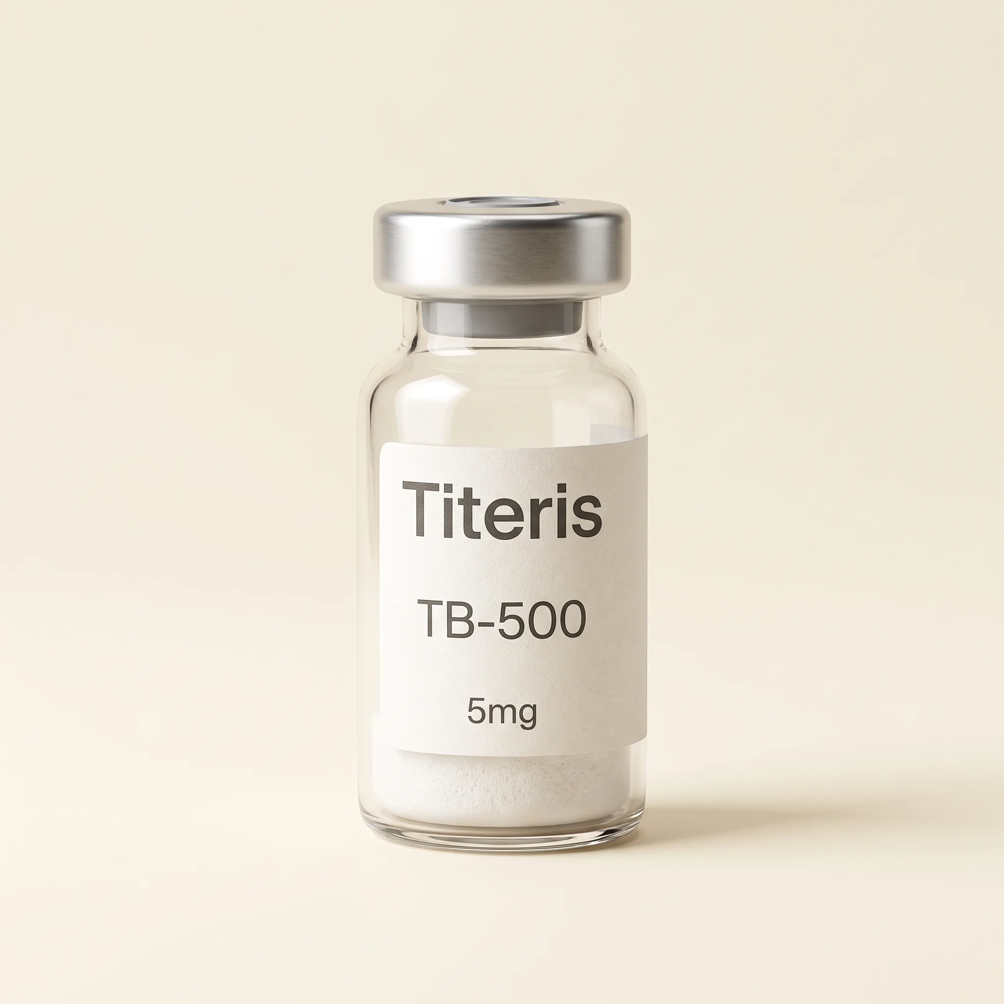 TB-500 research peptide vial