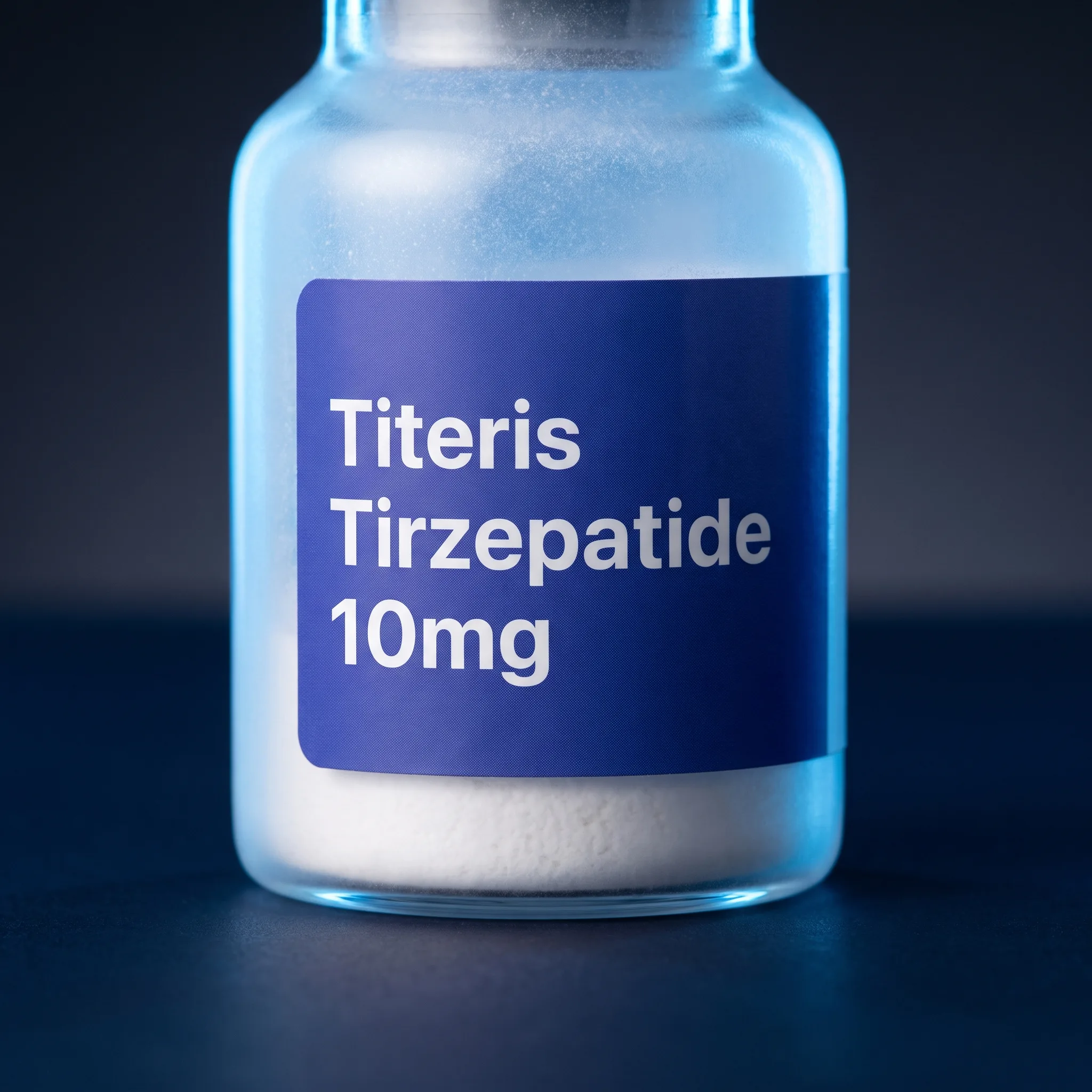 Tirzepatide research compound vial — Titeris